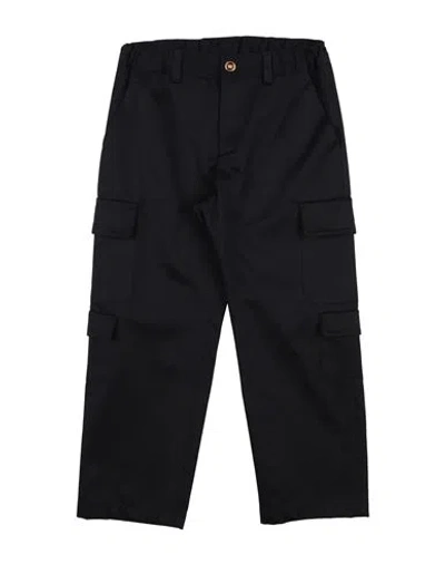 Versace Young Babies'  Toddler Boy Pants Navy Size 6 Cotton In Black