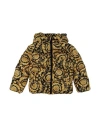 VERSACE YOUNG VERSACE YOUNG TODDLER BOY PUFFER BLACK SIZE 4 POLYESTER