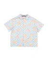 Versace Young Toddler Boy Shirt White Size 5 Cotton In Pink