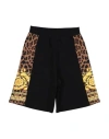 Versace Young Toddler Boy Shorts & Bermuda Shorts Black Size 6 Cotton, Polyester, Elastane In Black