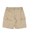 Versace Young Toddler Boy Shorts & Bermuda Shorts Khaki Size 6 Cotton, Viscose, Polyester In Neutral