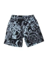 Versace Young Toddler Boy Shorts & Bermuda Shorts Midnight Blue Size 3 Cotton In Black