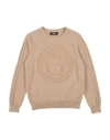 Versace Young Toddler Boy Sweater Sand Size 6 Cotton In Neutral