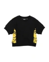 Versace Young Toddler Boy Sweatshirt Black Size 6 Cotton, Elastane In Black