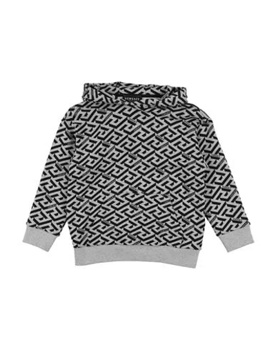 Versace Young Babies'  Toddler Boy Sweatshirt Grey Size 6 Cotton, Elastane