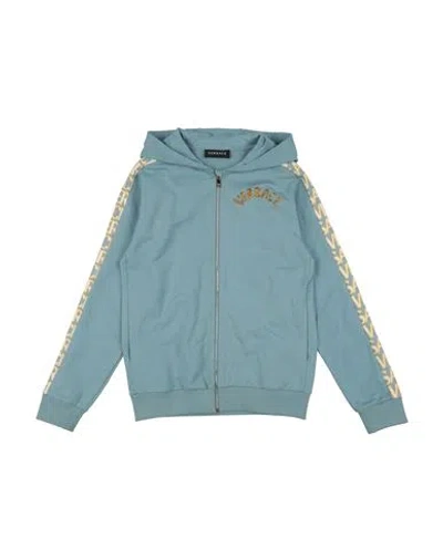 Versace Young Babies'  Toddler Boy Sweatshirt Light Blue Size 6 Cotton, Viscose, Polyester