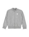 Versace Young Newborn Boy Sweatshirt Light Grey Size 3 Cotton, Elastane, Viscose, Polyester In Gray