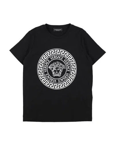 Versace Young Babies'  Toddler Boy T-shirt Black Size 6 Cotton