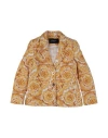 Versace Young Toddler Girl Blazer Yellow Size 4 Cotton, Viscose In Yellow