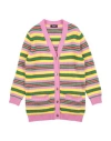 Versace Young Toddler Girl Cardigan Fuchsia Size 6 Virgin Wool In Multi