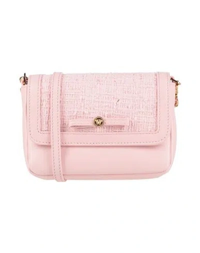 Versace Young Babies'  Toddler Girl Cross-body Bag Pink Size - Calfskin, Cotton, Polyamide, Viscose