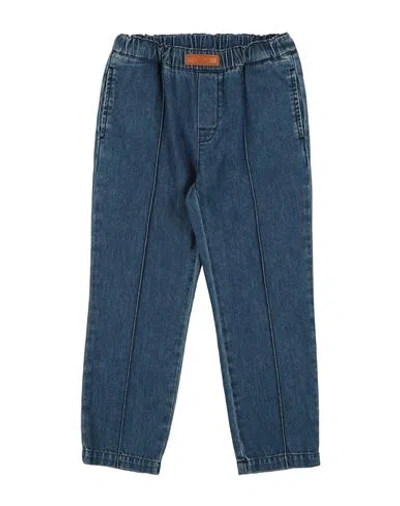 Versace Young Babies'  Toddler Girl Jeans Blue Size 6 Cotton