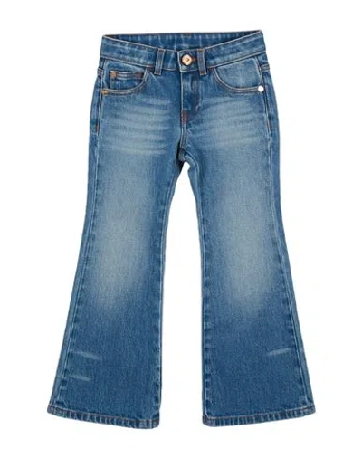Versace Young Babies'  Toddler Girl Jeans Blue Size 6 Cotton, Elastane