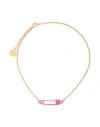 Versace Young Babies'  Toddler Girl Necklace Fuchsia Size - Metal In Pink