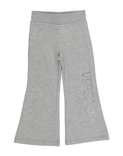 Versace Young Babies'  Toddler Girl Pants Light Grey Size 6 Cotton In Gray