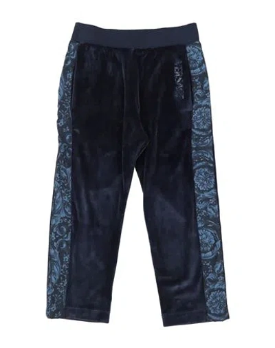 Versace Young Babies'  Toddler Girl Pants Navy Size 5 Polyamide, Elastane