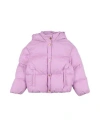 Versace Young Toddler Girl Puffer Pink Size 5 Polyamide In Pink