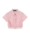 Versace Young Toddler Girl Shirt Pink Size 6 Cotton, Polyester, Polyamide, Elastane In Pink