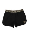 Versace Young Toddler Girl Shorts & Bermuda Shorts Black Size 6 Cotton, Elastane, Polyester, Polyami In Black