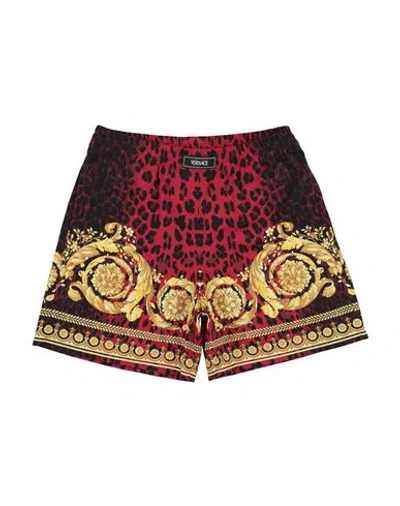 Versace Young Babies'  Toddler Girl Shorts & Bermuda Shorts Magenta Size 6 Cotton, Elastane In Multi