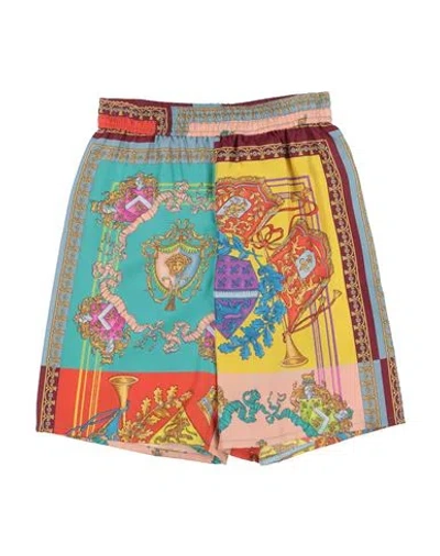 Versace Young Babies'  Toddler Girl Shorts & Bermuda Shorts Pastel Blue Size 4 Silk