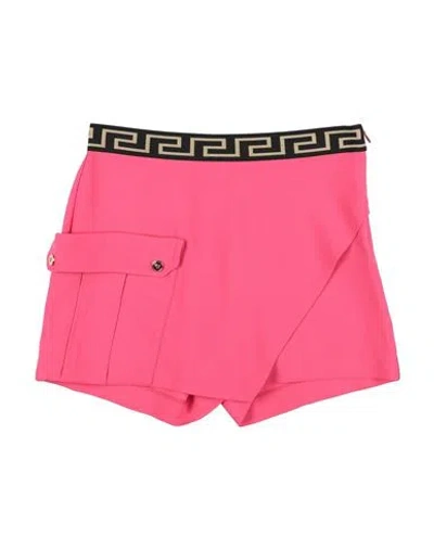 Versace Young Babies'  Toddler Girl Shorts & Bermuda Shorts Pink Size 4 Acetate, Viscose, Polyester, Polyamid