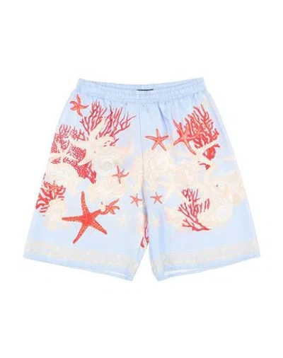 Versace Young Babies'  Toddler Girl Shorts & Bermuda Shorts Sky Blue Size 6 Silk