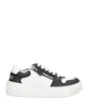 Versace Young Toddler Girl Sneakers Black Size 10c Synthetisches Material In Black