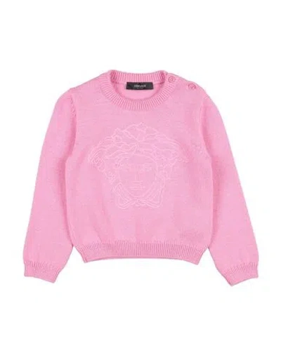 Versace Young Babies'  Toddler Girl Sweater Pink Size 3 Virgin Wool
