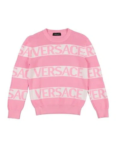 Versace Young Babies'  Toddler Girl Sweater Pink Size 5 Cotton
