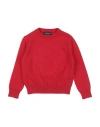 Versace Young Babies'  Toddler Girl Sweater Red Size 4 Virgin Wool, Viscose