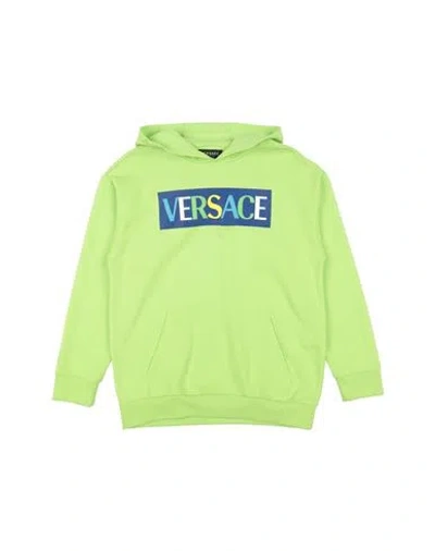 Versace Young Babies'  Toddler Girl Sweatshirt Light Green Size 4 Cotton, Elastane