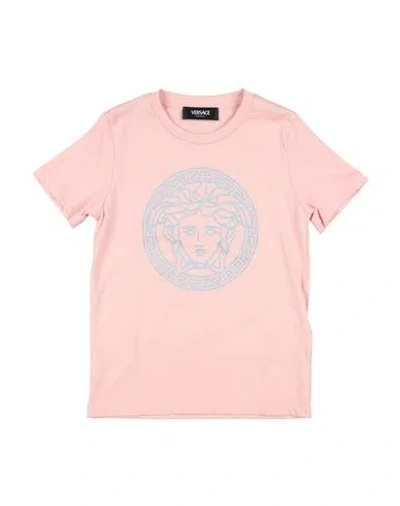 Versace Young Babies'  Toddler Girl T-shirt Pink Size 6 Cotton