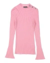 Versace Young Toddler Girl Turtleneck Pink Size 4 Virgin Wool In Pink