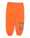 Versace Young Babies'  Toddler Pants Orange Size 3 Cotton, Elastane