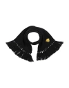 VERSACE YOUNG VERSACE YOUNG TODDLER SCARF BLACK SIZE 6 VIRGIN WOOL, VISCOSE