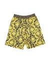 Versace Young Toddler Shorts & Bermuda Shorts Yellow Size 6 Cotton, Polyester, Elastane, Polyamide In Yellow
