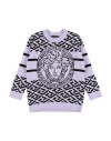 Versace Young Babies'  Toddler Sweater Lilac Size 6 Cotton, Virgin Wool In Purple