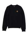 Versace Young Toddler Sweater Midnight Blue Size 4 Virgin Wool, Viscose In Blue