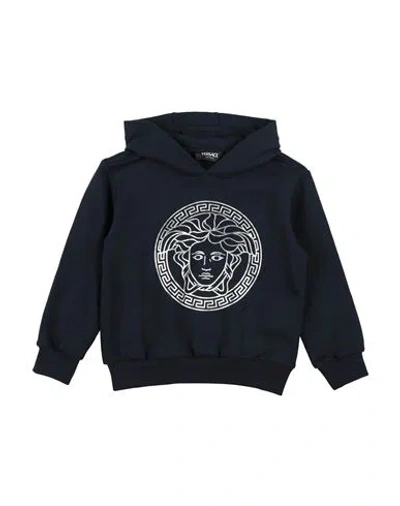 Versace Young Babies'  Toddler Sweatshirt Midnight Blue Size 3 Cotton