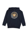 Versace Young Toddler Sweatshirt Midnight Blue Size 6 Cotton, Viscose, Polyester, Elastane In Blue