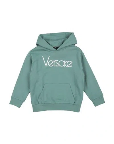 Versace Young Babies'  Toddler Sweatshirt Sage Green Size 6 Cotton