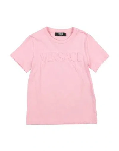 Versace Young Babies'  Toddler T-shirt Pink Size 6 Cotton