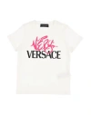 Versace Young Babies'  Toddler T-shirt White Size 5 Cotton