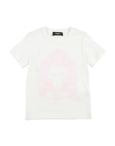 Versace Young Babies'  Toddler T-shirt White Size 6 Cotton