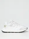 Versace Greca Lace-up Sneakers In 白色