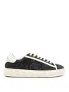 Versace Greca Barocco Sneakers In Negro