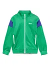 Versace Zip-up Sweatshirt In Green