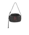 Versace Medallion Shoulder Bag In Black