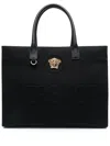 Versace Borsa Tote La Medusa Grande In Nero